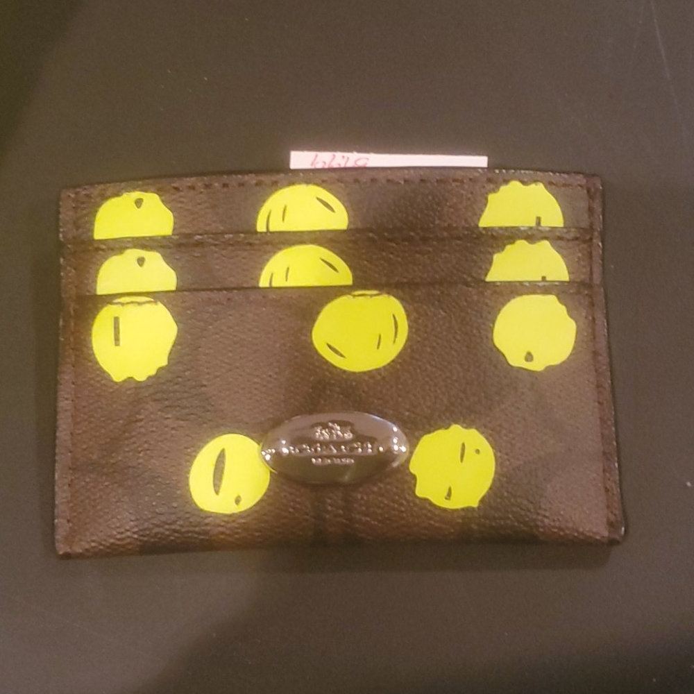 Coach card wallet